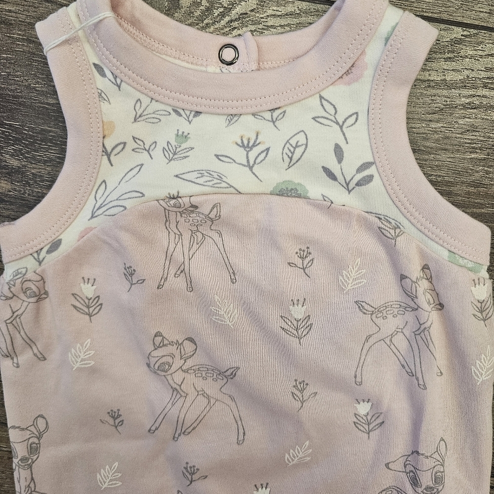 Disney, bambie, baby, girls, pink, sleep, travel, lightweight - Picture 3 of 6